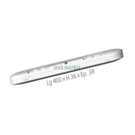 Entrée d'air autoréglable acoustique compacte 22m3/h - 37 dBA - Blanc