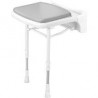 Siège de douche rabattables Série 2000 rembourré compact 380 x 365 x 612 mm, bleu réf. 02200P