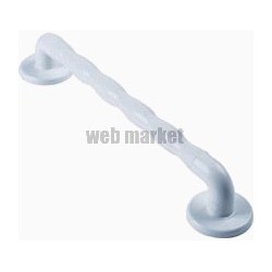 Barre d appui à poignée ergonomique droite D32mm 600x78,6x77mm, blanc Réf 01620WH