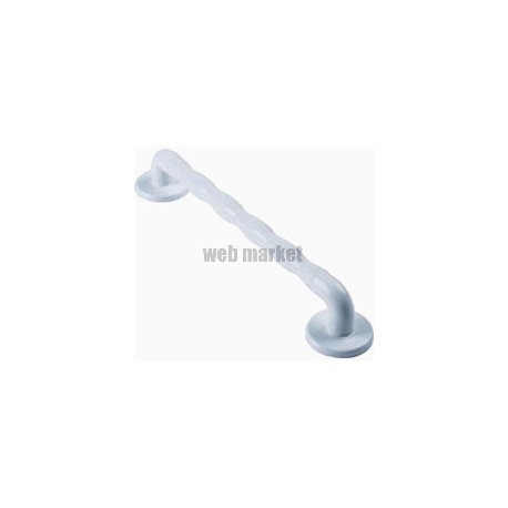 Barre d appui à poignée ergonomique droite D32mm 600x78,6x77mm, blanc Réf 01620WH
