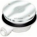 Bonde de vidage à pompe standard pour receveur Braddan 80x80x50mm réf. 25122