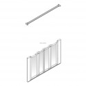 Paroi de douche en niche réversible option N 1300 x 900 mm Réf. 92119N