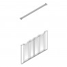 Paroi de douche en niche réversible option N 1300 x 900 mm Réf. 92119N