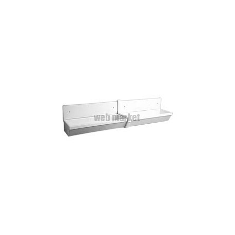 Couvre-joint pour dosseret COLLECTIF Lg : 21 cm Céramique Blanc réf. 765000000