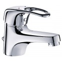 Mitigeur de lavabo 2200 bec fixe avec tirette et vidage 33 x 42 réf. 2220