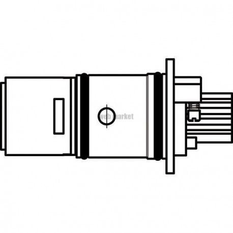 Cartouche Tempomix pour lavabo environ 20 secondes Réf : 743795