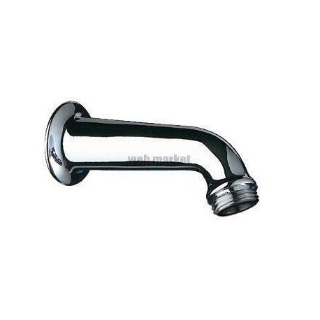 Bras de douche en laiton chromé mâle male 15 x 21 longueur 95 mm : réf. 710000