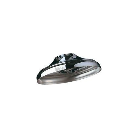 Pomme de douche suspendue Tempostop femelle15 x 21 à galerie chromée diamètre 85 : réf. 715000
