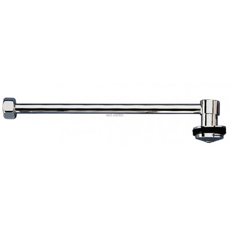 Tubulure d alimentation femelle 15 x 21 pour urinoirs spéciaux ALLIA Aubagne et SELLES hauteur 245 mm Réf. 751000