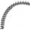 Flexible pour ensemble pré-lavage femelle femelle 15x21 longueur 095m blanc armé Réf : 433095