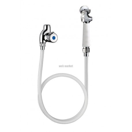 Ensemble de robinetterie pour lave-bassin hôpital BINECO flexible 0,80 : réf. D275058