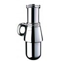 Siphon horizontal 33x42 en laiton chromé Réf : 517000