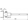 Robinet TEMPOGENOU modèle droit mâle 15 x 21 mâle 15 x 21 sans écrou : réf. 735400