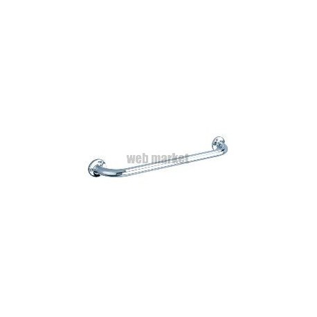Barre de relèvement D25 L500, platine 3 trous inox chromé Réf 532