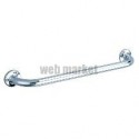 Barre de relèvement D25 L500, platine 3 trous inox chromé Réf 532