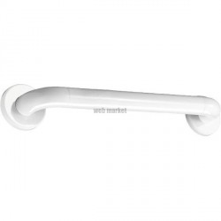 Barre de relèvement D32, nylon HR brillant blanc, longueur 400 mm Réf 50504N
