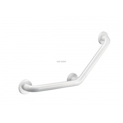 Poignée à 135° D32 nylon HR brillant blanc 3 points de fixation 220x220 Réf 5083N