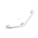 Poignée à 135° D32 nylon HR brillant blanc 3 points de fixation 220x220 Réf 5083N
