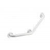 Poignée à 135° D32 nylon HR brillant blanc 3 points de fixation 220x220 Réf 5083N