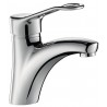 Mitigeur de lavabo à bec fixe H 85, commande par manette ajourée, sans tirette ni vidage réf. 2521