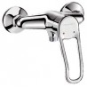 Mitigeur de douche 2 trous, commande par manette ajourée avec sortie basse, manette basse, réf. 2539