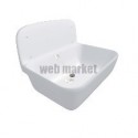 Poste d eau mural longueur 49,5 cm Polypropylène Blanc POSTOB