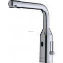 Mitigeur lavabo PRESTO 5750 avec bec standard tournant, alimentation pile réf. 55130