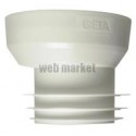 Raccord wc excentré n°8 pour tube de D100/110 côté mâle Réf 214-008
