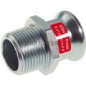 Raccord mixte fileté Z7243G VSH Press à sertir et à visser mâle D54-50x60 réf 6202350