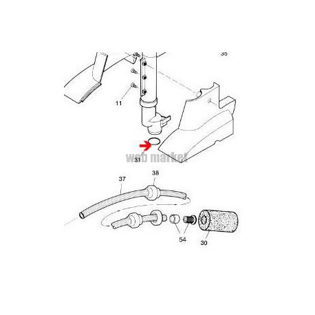Joint de programmateur Polaris 360-380