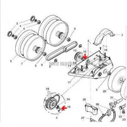 Arbre de transmission Polaris 360-380