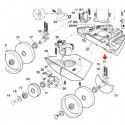 Vis d essieu grande roue Polaris 280, les 2