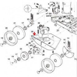 Fond blanc + bague de Polaris 280