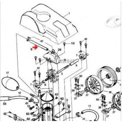 Plaque de turbine Polaris 180-280