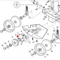 Vis d axe de petite roue Polaris 180-280, les 5