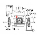 Pneu pour carrelage sans ergot de robot Victor