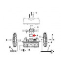 Ailette de turbine de robot Victor, les 6