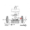 Roue nue de robot Victor