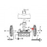 Roue nue de robot Victor