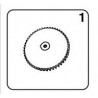 Roue nue de robot Victor