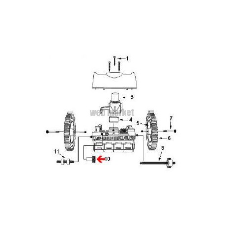 Engrenage principal de robot Victor