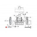 Axe de roue avant de robot Victor 2-4roues-R300
