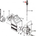 Canne d injection démontable de pompe doseuse