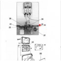 Raccord libre 15/21 pour tube 6x8mm Régul-Control