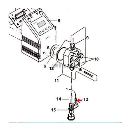 Sonde de niveau fin de bac Régul System, 5M 08-