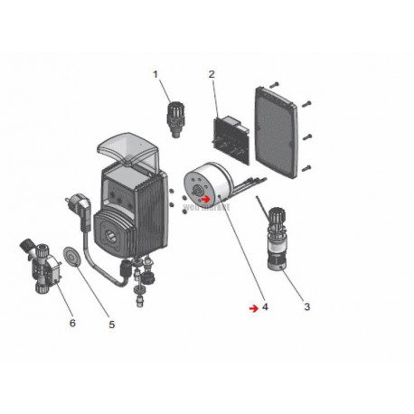 Electro-aimant 220V de pompe doseuse LED FPH-11