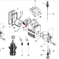 Circuit électronique de pompe doseuse Rx 220 LED ( Frais/Délai supp à prévoir )
