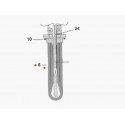 Résistance électrique Pahlen 15 Kw x 2" - 316 L ( Frais/Délai supp à prévoir )