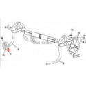 Roue d enrouleur avec enjoliveur (Ø17cm)