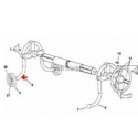 Pied de rechange côté roue pour Oméga ( Dispo épuisement Stock )